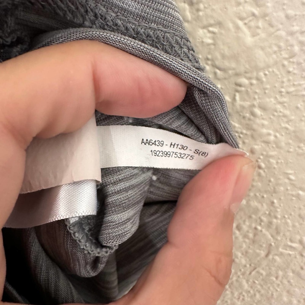 Adidas Gray Climatite Performance Activewear Shirt Youth Size Small (8) - Picture 9 of 10